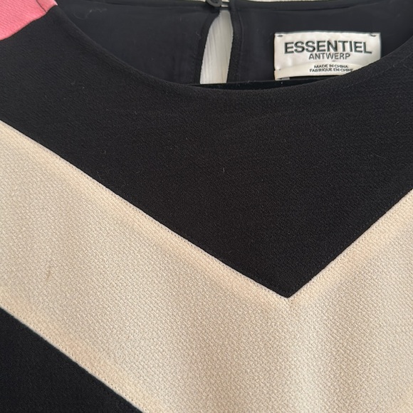 Essential Antwerp color block shift dress European size 38 - Picture 2 of 3